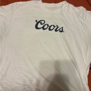 Coors White T-Shirt